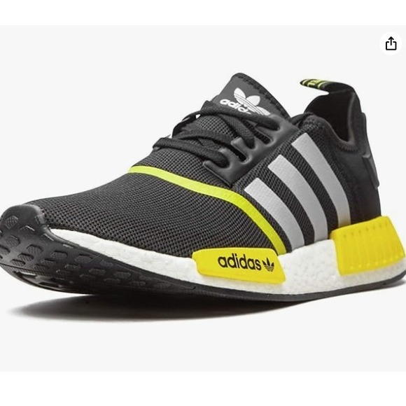 adidas Mens 11 NMD R1 Black/Matte Silver/Cloud F99713 Running Shoes NWOB - Picture 13 of 14